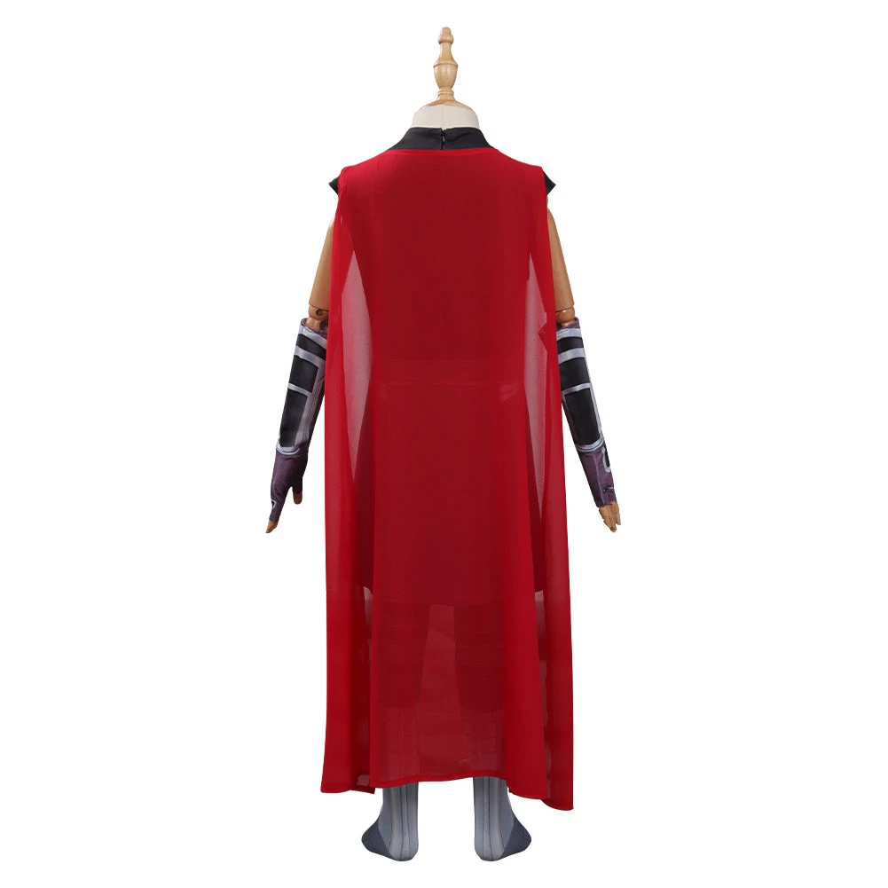 CosplaySky Kids Children Thor: Love And Thunder Thor Cosplay Costume Jumpsuit Cloak Outfits Halloween Carnival Suit 7 CosplaySky Kids Children Thor: Love And Thunder Thor Cosplay Costume Jumpsuit Cloak Outfits Halloween Carnival Suit