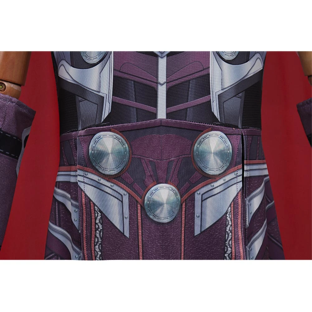 CosplaySky Kids Children Thor: Love And Thunder Thor Cosplay Costume Jumpsuit Cloak Outfits Halloween Carnival Suit 10 CosplaySky Kids Children Thor: Love And Thunder Thor Cosplay Costume Jumpsuit Cloak Outfits Halloween Carnival Suit