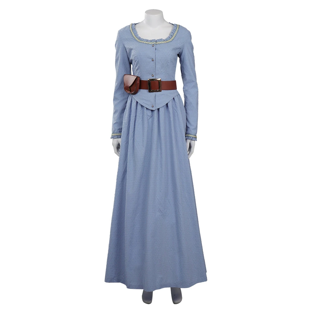 Cossky Westworld 2022 Dolores Abernathy Cosplay Costume Blue Vintage Dress Outfits Halloween Carnival Suit New Arrivals 4 Cossky Westworld 2022 Dolores Abernathy Cosplay Costume Blue Vintage Dress Outfits Halloween Carnival Suit New Arrivals