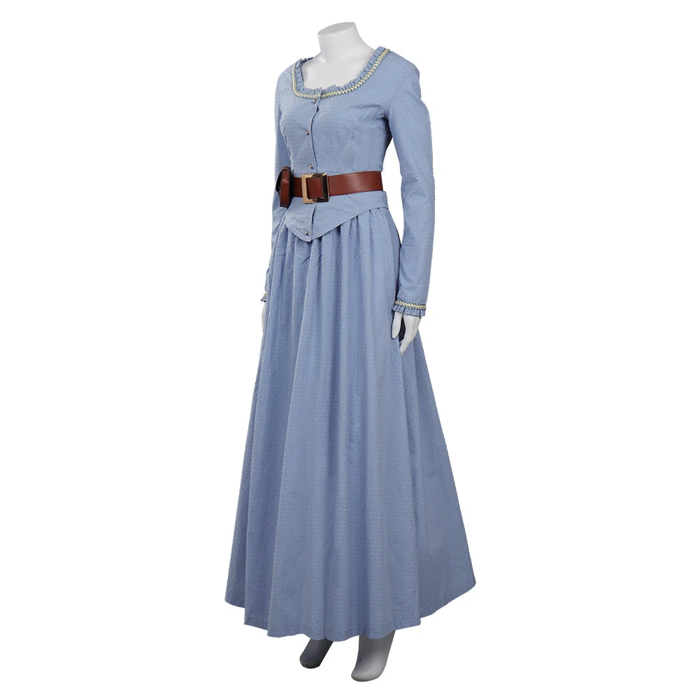 Cossky Westworld 2022 Dolores Abernathy Cosplay Costume Blue Vintage Dress Outfits Halloween Carnival Suit New Arrivals 5 Cossky Westworld 2022 Dolores Abernathy Cosplay Costume Blue Vintage Dress Outfits Halloween Carnival Suit New Arrivals