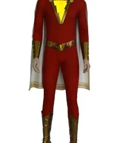 CosplaySky 2019 Movie Shazam Billy Batson Outfit Cosplay Costume Version Two New Arrivals 17 CosplaySky 2019 Movie Shazam Billy Batson Outfit Cosplay Costume Version Two New Arrivals