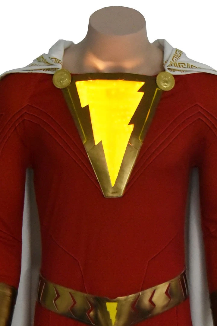 CosplaySky 2019 Movie Shazam Billy Batson Outfit Cosplay Costume Version Two New Arrivals 7 CosplaySky 2019 Movie Shazam Billy Batson Outfit Cosplay Costume Version Two New Arrivals