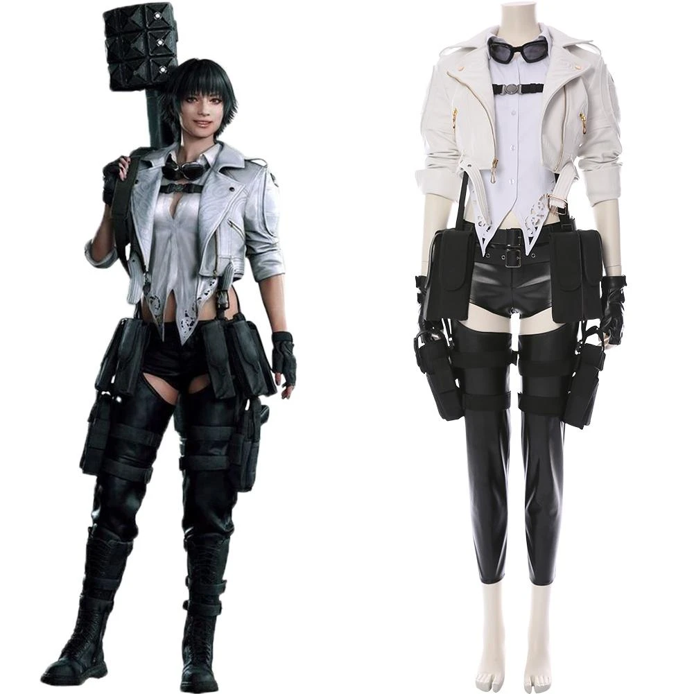 CosplaySky New Arrivals Devil May Cry V DMC5 Lady Mary Cool Halloween Cosplay Costume 3 CosplaySky New Arrivals Devil May Cry V DMC5 Lady Mary Cool Halloween Cosplay Costume