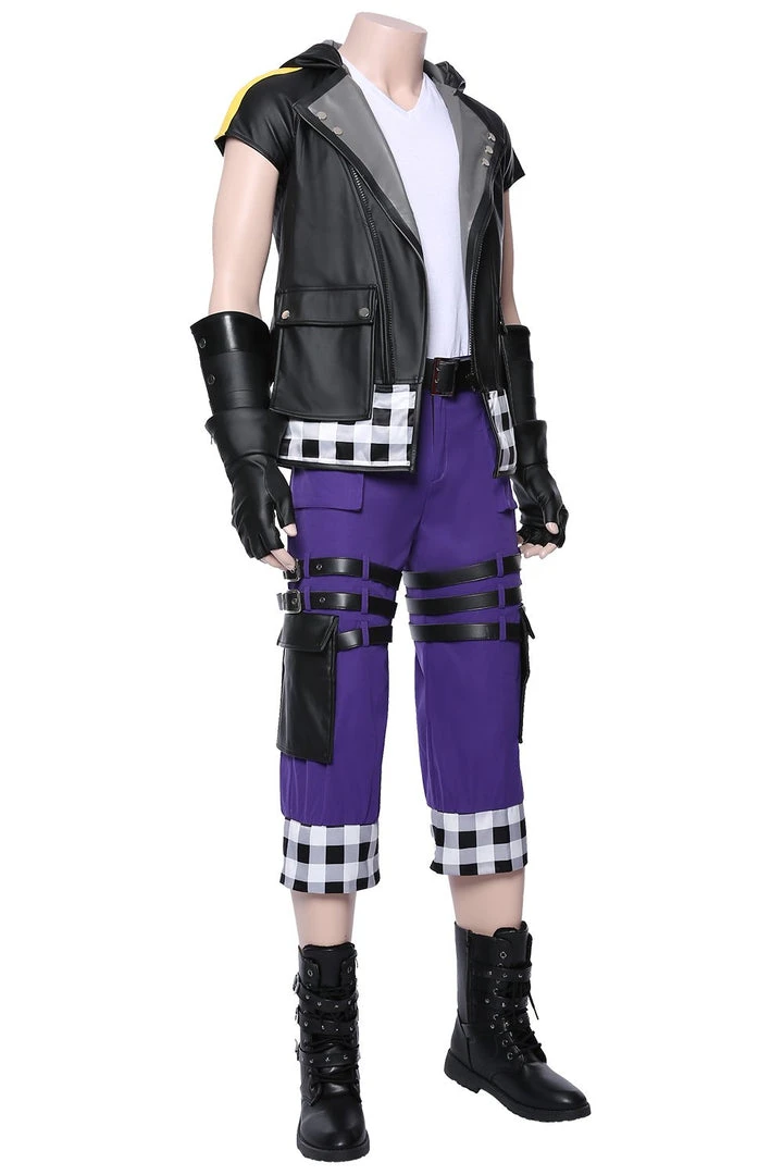 CosplaySky Kingdom Hearts III Riku Outfit Cosplay Costume Version Two 7 CosplaySky Kingdom Hearts III Riku Outfit Cosplay Costume Version Two