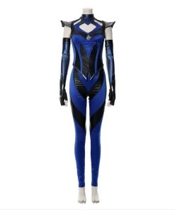 CosplaySky Mortal Kombat 11 Kitana Outfit Halloween Carnival Suit Cospaly Costume