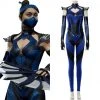 CosplaySky Mortal Kombat 11 Kitana Outfit Halloween Carnival Suit Cospaly Costume