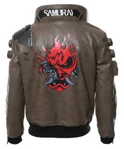 NewCosplay Cyberpunk 2077 Samurai Jacket Cosplay Costume