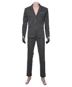 NewCosplay The Nightmare Before Christmas Jack Skellington Uniform Cosplay Costume