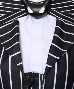 NewCosplay The Nightmare Before Christmas Jack Skellington Striped Outfit Cosplay Costume New Arrivals 18 NewCosplay The Nightmare Before Christmas Jack Skellington Striped Outfit Cosplay Costume New Arrivals