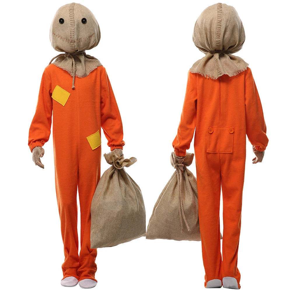 NewCosplay New Arrivals Trick ‘R Treat Sam Uniform For Kid Cosplay Costume 3 NewCosplay New Arrivals Trick ‘R Treat Sam Uniform For Kid Cosplay Costume