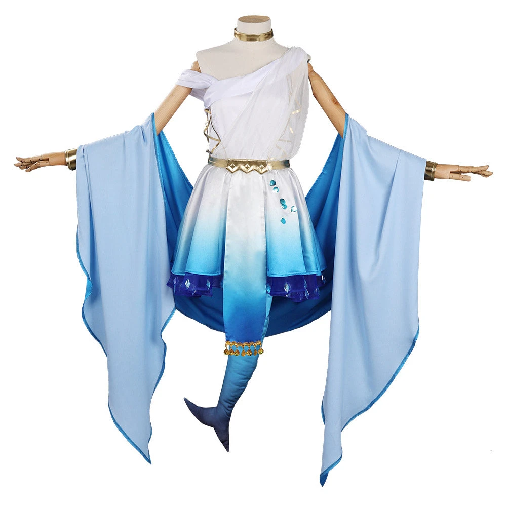 NewCosplay Hololive Vtuber Gawr Gura Cosplay Costume Outfits Halloween Carnival Suit New Arrivals 4 NewCosplay Hololive Vtuber Gawr Gura Cosplay Costume Outfits Halloween Carnival Suit New Arrivals
