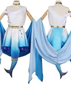 NewCosplay Hololive Vtuber Gawr Gura Cosplay Costume Outfits Halloween Carnival Suit New Arrivals