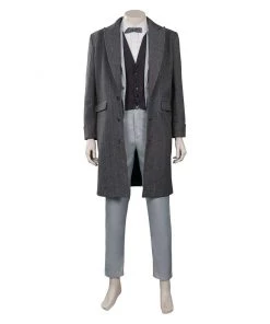 NewCosplay Fantastic Beasts: The Secrets Of Dumbledore Newt Scamander Cosplay Costume Outfits Halloween Carnival Suit