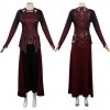 Fandombuy Doctor Strange In The Multiverse Of Madness Scarlet Witch Wanda Cosplay Costume Mask Outfits