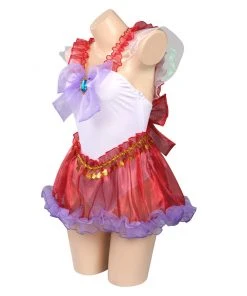 Fandomsky Sailor Moon：Sailor MarsHino Rei Cosplay Costume Jumpsuit Swimsuit Outfits
