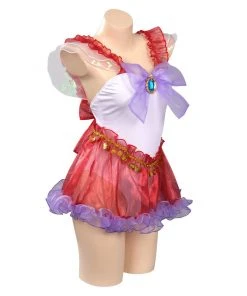 Fandomsky Sailor Moon：Sailor MarsHino Rei Cosplay Costume Jumpsuit Swimsuit Outfits