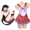 Fandomsky Sailor Moon:Sailor MarsHino Rei Cosplay Costume Jumpsuit Swimsuit Outfits 2 Fandomsky Sailor Moon:Sailor MarsHino Rei Cosplay Costume Jumpsuit Swimsuit Outfits
