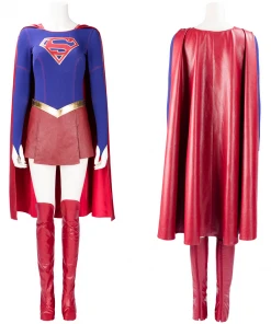 New Cosplaysky Supergirl Superwoman Kara Danvers Outfit Cosplay Costume Adult