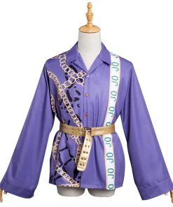 NewCosplay JoJo‘s Bizarre Adventure Stone Ocean Kujo Jotaro Original Design Halloween 2021 Cosplay Costume