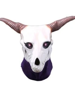 New Cosplaysky New Arrivals Mahoutsukai No Yome The Ancient Magus Bride Elias Latex Helmet Cosplay Props