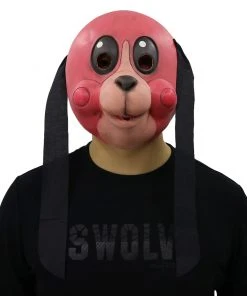 New Cosplaysky The Umbrella Academy Cha-Cha Latex Helmet Cosplay Accessories