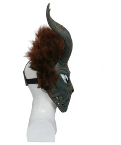 New Cosplaysky 2018 Movie Black Panther Erik Killmonger Face Cover Cosplay Accessories