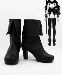 NewCosplay RWBY Black Trailer Blake Belladonna Cosplay Boots Shoes