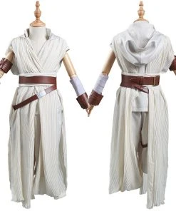 NewCosplay Kids Children Star Wars: The Rise Of Skywalker Rey Halloween Cosplay Costume