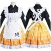 NewCosplay New Arrivals Demon Slayer Agatsuma Zenitsu Maid Dress Re-creation Design Cosplay Costume 1 NewCosplay New Arrivals Demon Slayer Agatsuma Zenitsu Maid Dress Re-creation Design Cosplay Costume