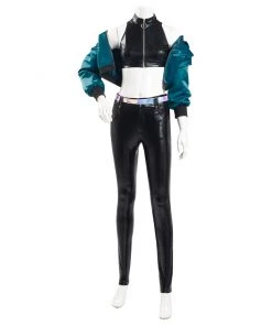 NewCosplay League Of Legends LOL KDA Kaisa K/DA Group Coat Pants Outfits Halloween Carnival Suit Cosplay Costume 14 NewCosplay League Of Legends LOL KDA Kaisa K/DA Group Coat Pants Outfits Halloween Carnival Suit Cosplay Costume