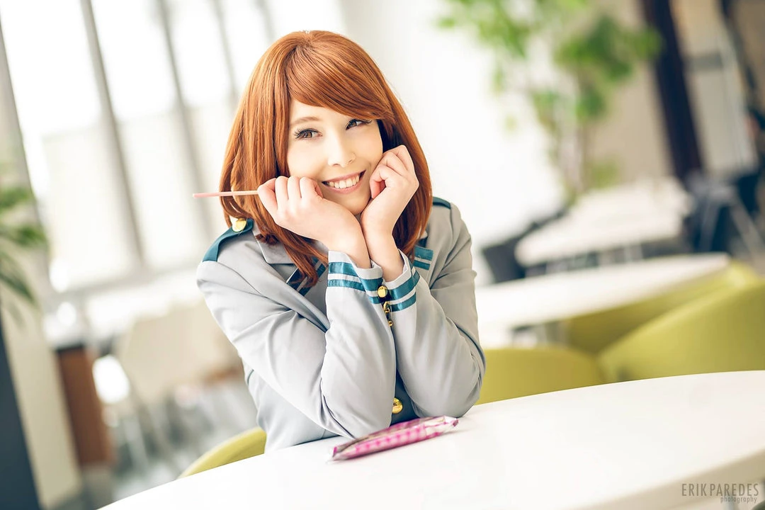 NewCosplay Boku No Hero Academia My Hero Academia Tsuyu Ochaco Uraraka Cosplay Costume 11 NewCosplay Boku No Hero Academia My Hero Academia Tsuyu Ochaco Uraraka Cosplay Costume