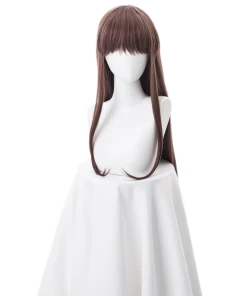 CosplaySky Fruit Basket Tohru Honda Pink Brown Cosplay Wig New Arrivals