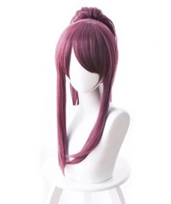 New Cosplaysky League Of Legends The Rogue Assassin Akali K/DA Skin Cosplay Wig Purple New Arrivals