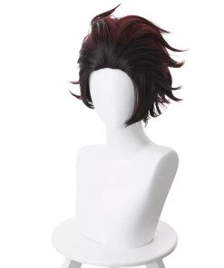 CosplaySky Demon Slayer Kamado Tanjirou Outfit Cosplay Wig New Arrivals