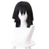 New Cosplaysky New Arrivals Demon Slayer Iguro Obanai Cosplay Wig