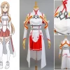 NewCosplay Sword Art Online SAO Asuna Cosplay Costume 1 NewCosplay Sword Art Online SAO Asuna Cosplay Costume