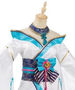 NewCosplay New Arrivals League Of Legends LOL Fox Ahri The Nine-Tailed Fox Women Kimono Dress Outfit Halloween Carnival Suit Cosplay Costume 24 NewCosplay New Arrivals League Of Legends LOL Fox Ahri The Nine-Tailed Fox Women Kimono Dress Outfit Halloween Carnival Suit Cosplay Costume