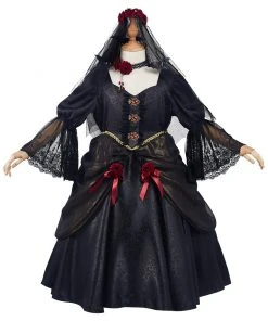 NewCosplay New Arrivals Vampire Bride Kids Children Girls Dress Outfits Halloween Carnival Suit Cosplay Costume 11 NewCosplay New Arrivals Vampire Bride Kids Children Girls Dress Outfits Halloween Carnival Suit Cosplay Costume