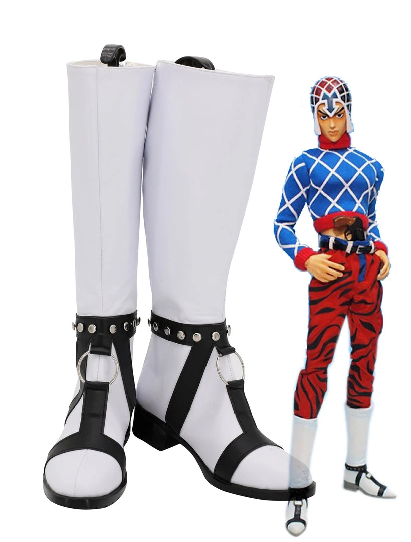CosplaySky JoJo's Bizarre Adventure Guido Mista Cosplay Shoes New Arrivals 3 CosplaySky JoJo's Bizarre Adventure Guido Mista Cosplay Shoes New Arrivals
