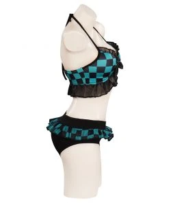 NewCosplay Anime Demon Slayer Kamado Tanjirou Swimwear Outfits Halloween Carnival Suit Cosplay Costume 20 NewCosplay Anime Demon Slayer Kamado Tanjirou Swimwear Outfits Halloween Carnival Suit Cosplay Costume