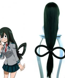 NewCosplay New Arrivals Boku No Hero Academia My Hero Academia Tsuyu Asui Cosplay Wig