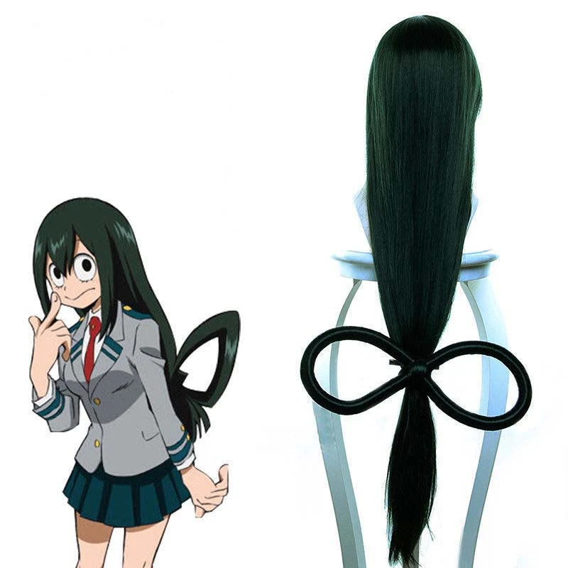 NewCosplay New Arrivals Boku No Hero Academia My Hero Academia Tsuyu Asui Cosplay Wig 3 NewCosplay New Arrivals Boku No Hero Academia My Hero Academia Tsuyu Asui Cosplay Wig