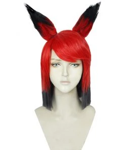 New Cosplaysky Hazbin Hotel ALASTOR Wig Halloween Costumes Accessory Cosplay Wigs New Arrivals