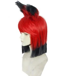 New Cosplaysky Hazbin Hotel ALASTOR Wig Halloween Costumes Accessory Cosplay Wigs New Arrivals