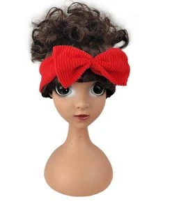 NewCosplay Adult Kids Encanto Dolors Cosplay Wig Cosplay Headwear Carnival Halloween Party Props