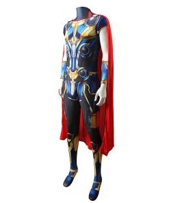 Viele Kostüme New Arrivals Adult Thor: Love And Thunder Cosplay Costume Outfits Jumpsuit Cloak Halloween Carnival Suit