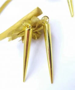 Cossky Anime Spy×Family Yor Forger Cosplay Gold Tapered Rose Flowers Headband For Women