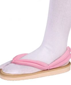 NewCosplay Demon Slayer Kamado Nezuko Cosplay Kimono Clogs Shoes Anime Cosplay Slippers New Arrivals