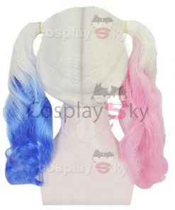 NewCosplay Suicide Squad Harley Quinn Cosplay Wigs New