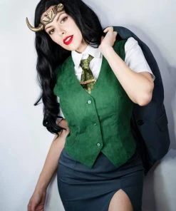 New Cosplaysky New Arrivals Loki 2021 Female Loki Outfit Halloween Original Designers Cosplay Costume